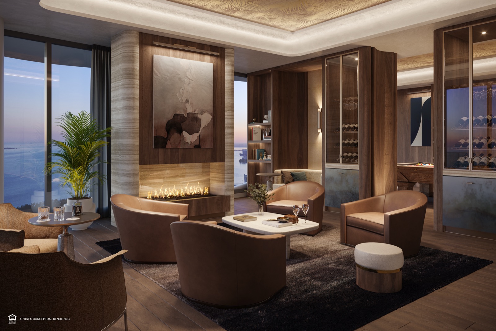 Signature St. Regis Cognac Room.