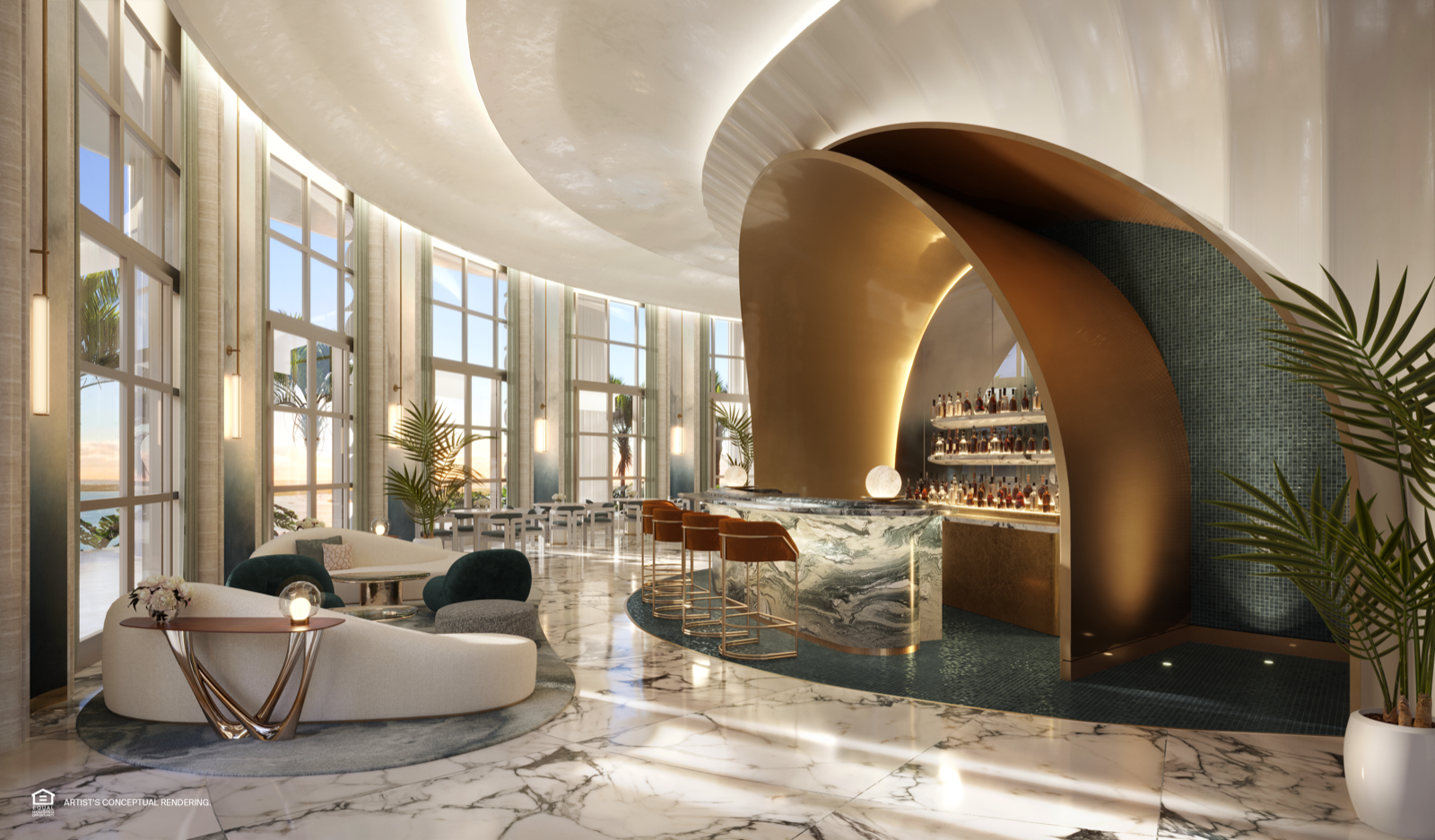On-premises fine-dining restaurant by MICHELIN-starred chef Fabio Trabocchi.